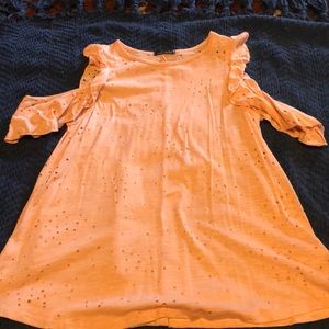 Boutique cold shoulder top